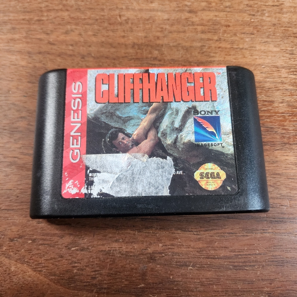 Sega Genesis Cliffhanger Game